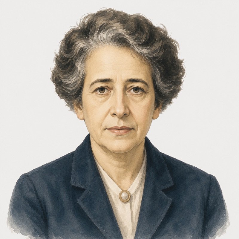 Retrato de Arendt