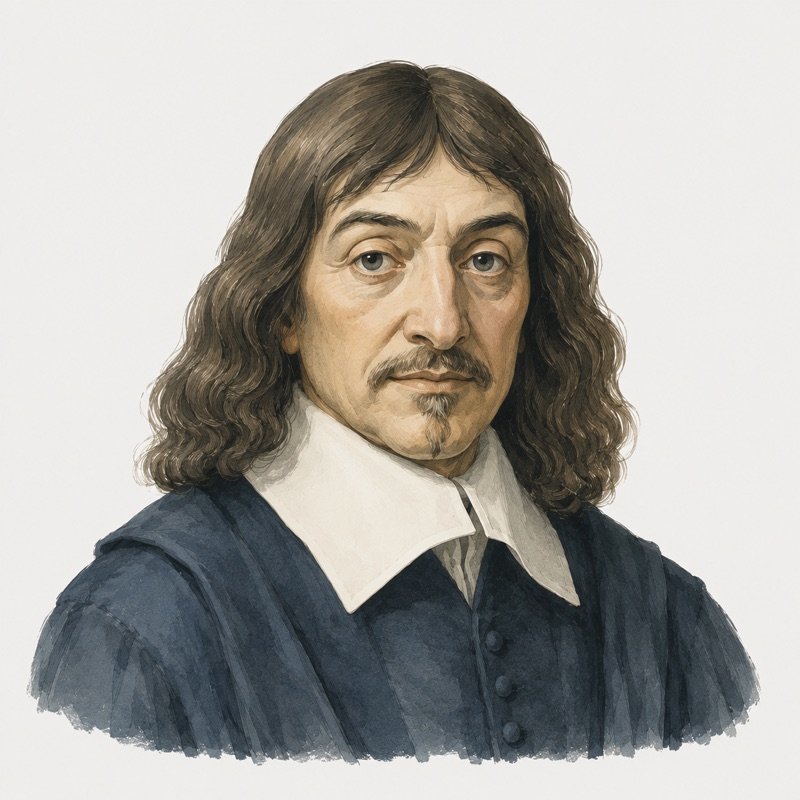 Retrato de Descartes